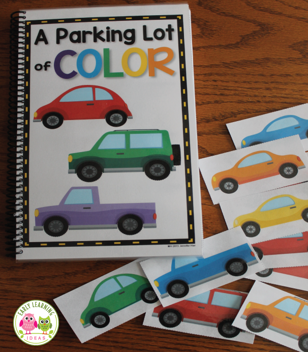 Transportation Color Matching Activity