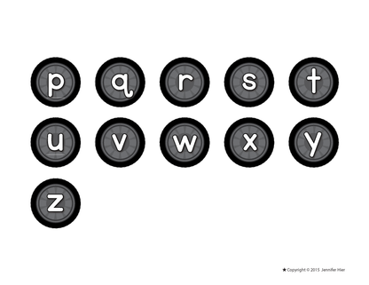 Car Alphabet Matching Activity