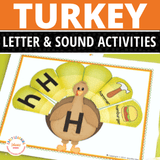 Turkey Alphabet & Beginning Sound Activity