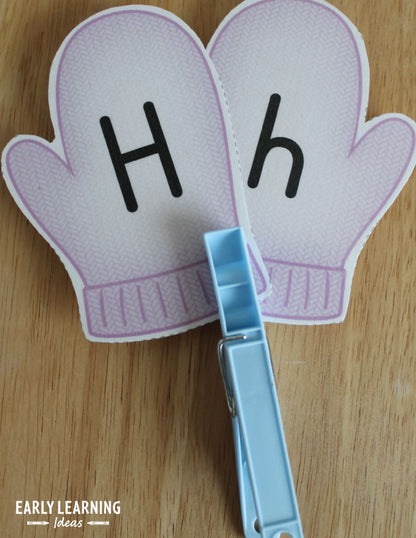 Mitten Alphabet & Beginning Sound Activity