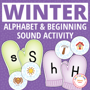 Mitten Alphabet & Beginning Sound Activity
