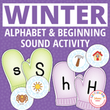 Mitten Alphabet & Beginning Sound Activity