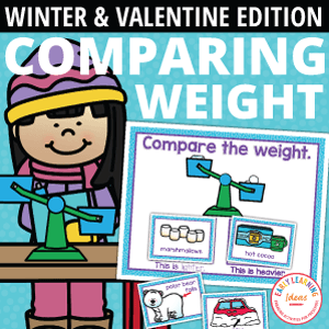 Comparing Weights: Winter & Valentines Day Edition